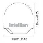 Корпус антенного блока Intellian i9P/i9W