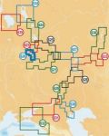 Навигационная карта Navionics Gold "Азовское море и север Черного моря от Ялты до Очамчира" (код 632)