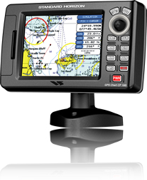 Картплоттер со встроенной GPS антенной Standard Horizon CP180i