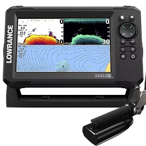 Lowrance Eagle 7 с датчиком SplitShot HD