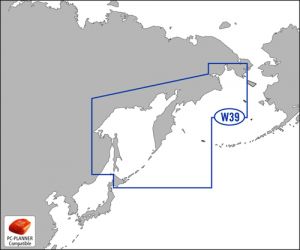 Электронная карта C-MAP "Полуостров Камчатка и Курильские острова" 