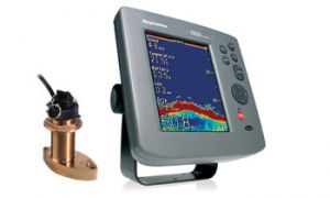 Цифровой эхолот RAYMARINE DS600x с датчиком сквозь корпус