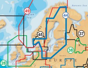 Навигационная карта Navionics Gold "Балтийское море,Ботнический и Финский залив" (код 44XG) ― Навигационные Технологии