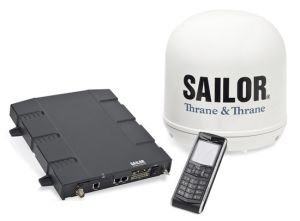 Satellite terminal SAILOR 250 FleetBroadband